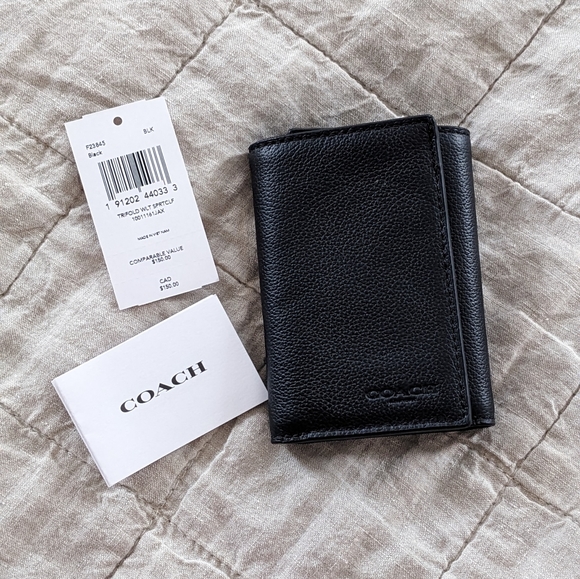 COACH men's wallet - Picture 1 of 3